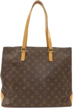 Louis Vuitton Pre-owned Tote Bags, female, Brown, Size: ONE SIZE Pre-owned Cabas Mezzo Tote