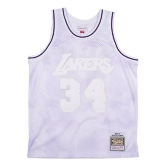 Mitchell & Ness x NBA LA Lakers 1996-97 Cloudy Skies Swingman Jersey Shaquille ONeal 34 SMJYBW19061-LALLTPR96SON