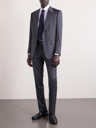 Tom Ford Striped Cotton-Poplin Shirt