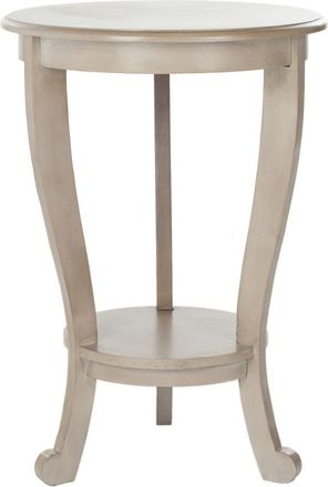 Safavieh Mesa auxiliar en madera de pino, gris vintage