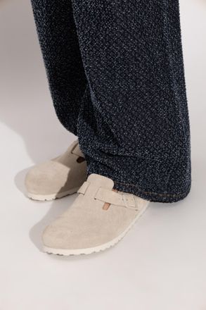 Birkenstock Boston BS Slippers, Womens, Cream