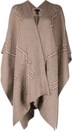 VOZ Raíz Duster cardi-coat - women - Alpaca - One Size - Brown