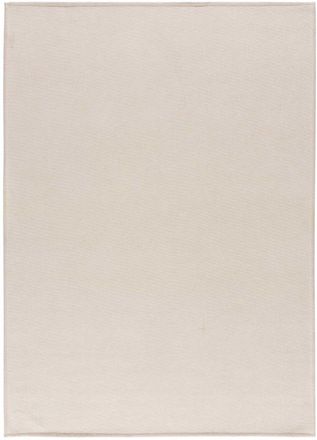 Atticgo Alfombra lavable liso blanco 160x230 cm