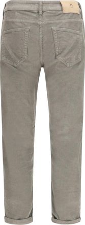 Pantaloni Torino Mens Corduroy Design Pants Tortora Pigmento Cotton Trousers