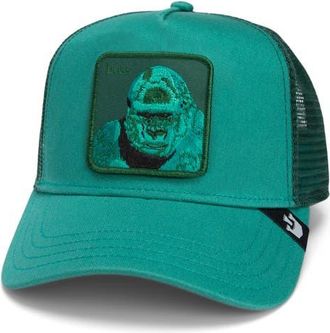Goorin Brothers Boss Mirage Trucker Hat in Emerald at Nordstrom