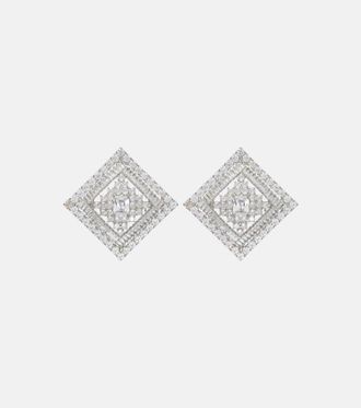 Rebecca Vallance Louise crystal-embellished earrings