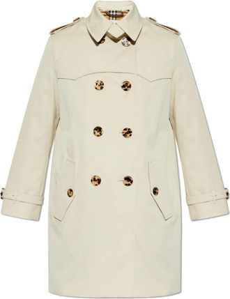 Burberry Summerside Trenchcoat - Dames - Trenchcoats - Beige - M - Katoen - Jassen