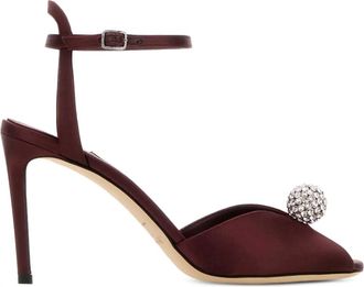 Jimmy Choo London 85 mm Sacora sandalen - Rood
