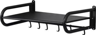 OEM Soporte De Pared Reforzado De Acero Inoxidable Para Microondas, Ideal Para Cocinas Y Restaurantes, Con Estante Pr&aacute;ctico De 45 X 36,5 Cm