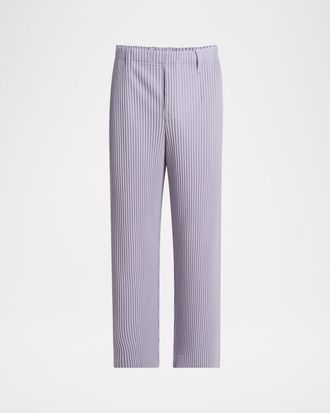 Homme Plissé Issey Miyake Aerial plissé trousers - men