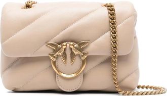 Pinko Mujer, Bolsos, Beige, Talla: ONE Size