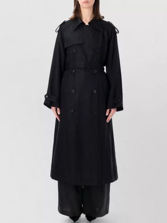 Frankie Shop veyron twill trench coat belted