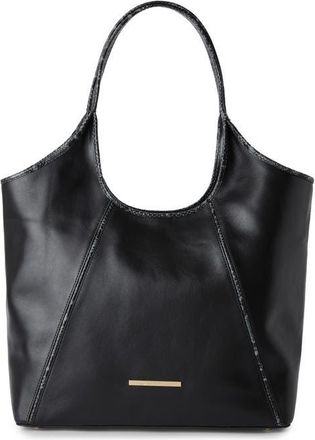 Brahmin Iona Leather Tote Bag in Black Dietrich at Nordstrom