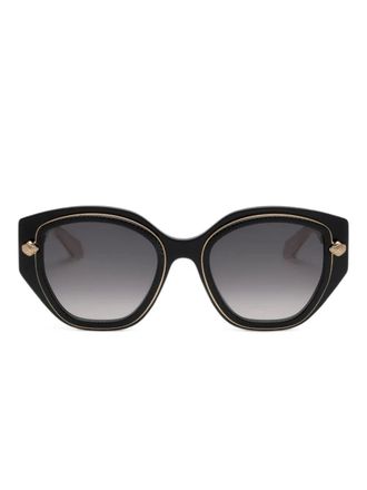 Roberto Cavalli Occhiali da sole cat-eye - Nero