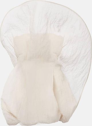 Magda Butrym Cotton and silk-blend organza minidress
