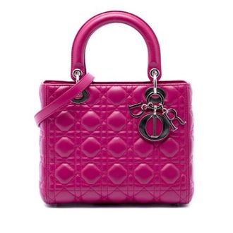 Dior Pre-owned Leather dior-bags - Dames - Pre-owned - Roze - Maat: ONE Size Leer