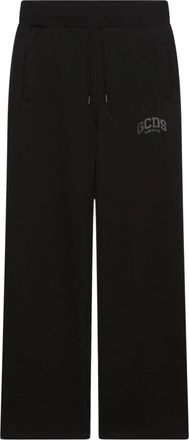GCDS Logo Lounge Trainingsbroeken - Dames - Sweatpants - Zwart - S - Katoen - Broeken