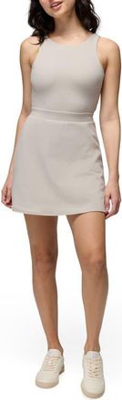 Prana Luxara Balance Sleeveless Fit & Flare Dress in Almond at Nordstrom, Size X-Large