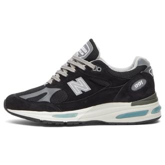 New Balance Sneakers, male, Black, 6 1/2 UK, Black Trainers Made in England