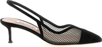 Aquazzura Gia Mesh Slingback