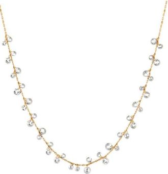 Made by Mary Dew Drop Floating Necklace in Gold Vermeil at Nordstrom