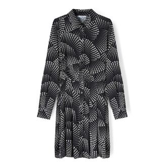 Motivi Dames, Jurken, Zwart, Maat: 2XS Viscose