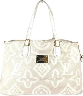 Louis Vuitton Pre-owned Tote Bags, female, Beige, Size: ONE SIZE Pre-owned M95675 Shoulder Tote Bag