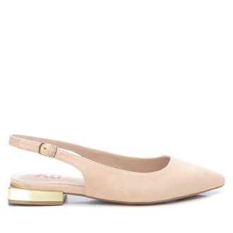 Xti Womens Suede Slingback Flats 14106504, Beige