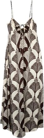 Pennyblack Albenga Lange Jurk - Dames - Casual kleedjes - Veelkleurig - S - Polyester - Kleedjes