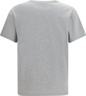 Vivienne Westwood Mens Classic Orb T-Shirt Grey Melange Cotton T-Shirts And Polos