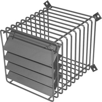 Ubbink Ubbink - Rejilla De Protecci&oacute;n De 125 Mm Para Terminales Horizontales De Gas O Petr&oacute;leo