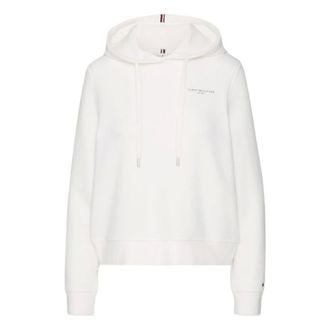 Tommy Hilfiger Mujer, Sudaderas, Blanco, Talla: S