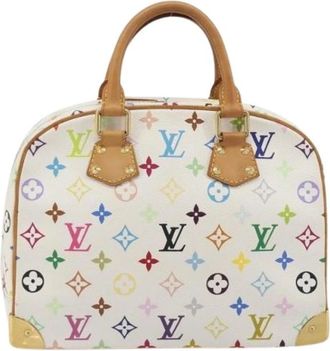 Louis Vuitton Pre-owned Handbag - Dames - Vintage Handtas - Veelkleurig - ONE Size - Leer - Vintage
