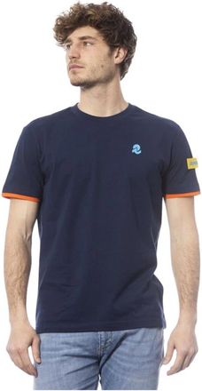 Invicta T-shirt met ronde hals - Heren - T-shirts - Blauw - 2XL - Katoen - Tops