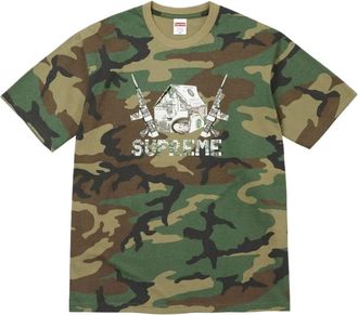 SUPREME SS26 Origami T-Shirt Woodland Camo SUP-SS26-160-CAM