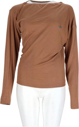 Vivienne Westwood Multicolor Asymmetrical Viscose-Blend Top