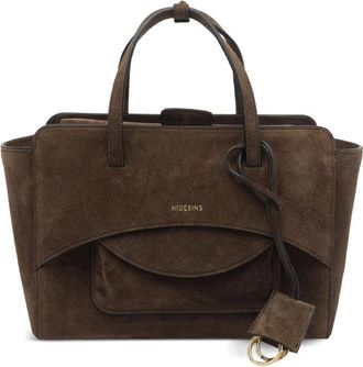 Hidesins Flap M Bag - Dames - Shoppers - Bruin - ONE Size - Su&egrave;de - Tassen