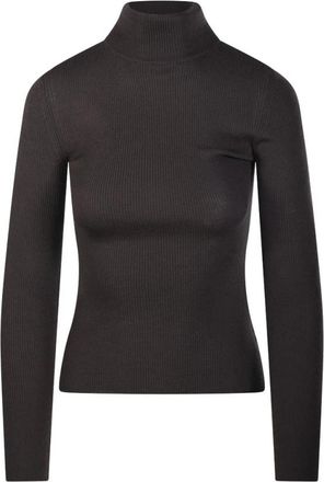Max Mara Cavallo Trui - Dames - Coltruien - Bruin - M - Truien & Vesten