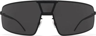 Mykita Mr008 Mh73 Visor Zonnebril - unisex - Accessoires - Zwart - Maat: ONE Size