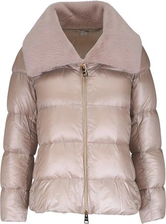 Herno Giacca trapuntata in finta pelliccia - Toni neutri