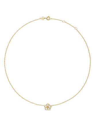 Tory Burch Collana con pendente Kira Flower - Oro