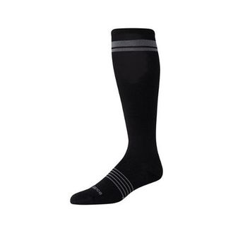 New Balance Unisex Pro Run OTC Socks 1 Pair in Black Nylon, size X-Large