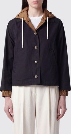 Herno Giacca corta reversibile in gabardine di cotone con cappuccio