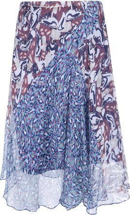 Dries Van Noten Skirt Multicolor Sibanna