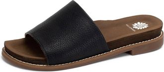 Yellow Box Womens Kalo Slide Sandal In Black