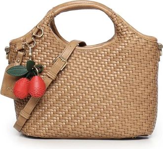 V&deg; 73 Tassen, Dames, Beige, ONE Size, Leer, Mini Bag Zelda