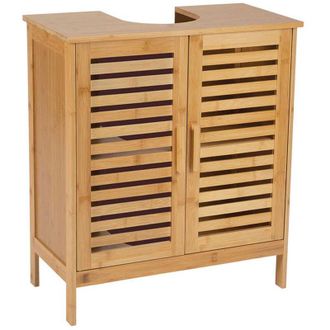 Andrea House Mobile Sotto Lavello Andrea House ba73151 Bamb&ugrave; 60 x 30 x 62 cm