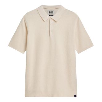 Scotch & Soda Scotch Soda-Polo - Heren - Tops - Beige - Maat: M