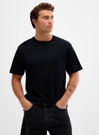 Le 31 Mens 100% organic cotton T-shirt Longline fit