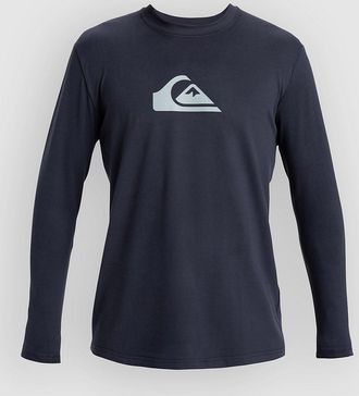 Quiksilver Everyday Surf Tee Longsleeve Lycra blau